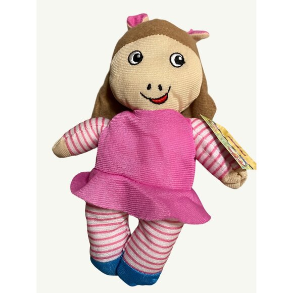 Arthur & Friends Plush Toys Set - Arthur D.W. & Francine - Greenbrier Internatio - Picture 4 of 10